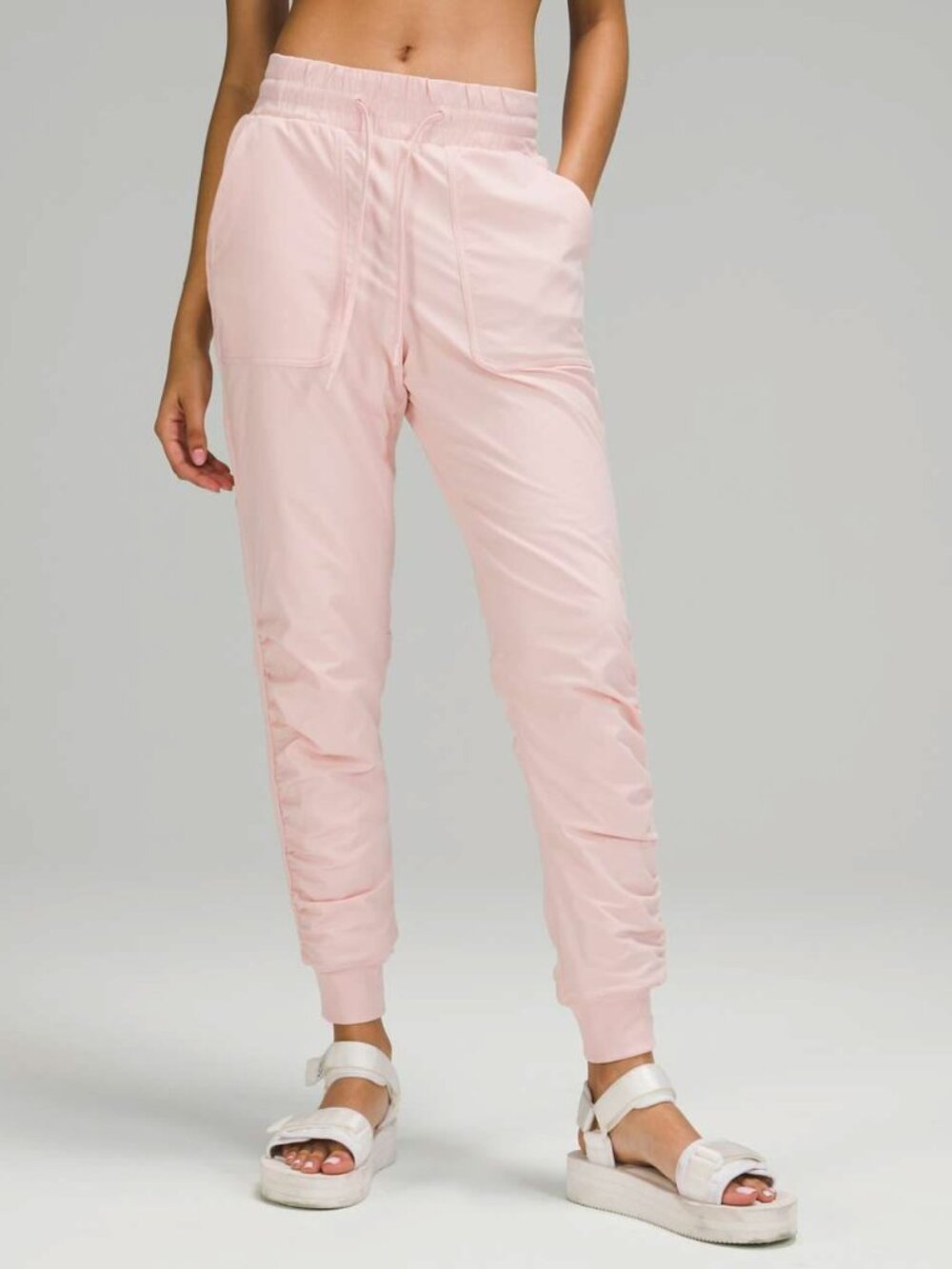 Lululemon Athletica Women's Beyond the Studio Jogger Pants in Light Pink Size 10